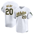 Oakland Athletics #20 Zack Gelof White JEROMEN Home Limited Player Jersey