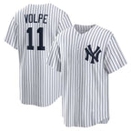 New York Yankees #11 Anthony Volpe White JEROMEN Home Replica Player Jersey