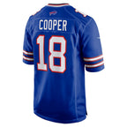 B.Bills #18 Amari Cooper Royal JEROMEN Game Jersey