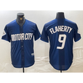 Detroit Tigers #9 Jack Flaherty 2024 Navy JEROMEN City Connect Cool Base Limited Stitched Jersey