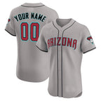 Custom Arizona Diamondbacks 2024 Flex Base Jersey ¨C All Stitched-Gray JEROMEN