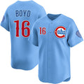 Chicago Cubs #16 Matthew Boyd Blue JEROMEN 2024-25 2nd Alternate Limited Stitched Jersey