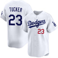 Los Angeles Dodgers #23 Kyle Tucker White JEROMEN 2026 Home Limited Stitched Jersey