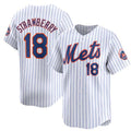New York Mets #18 Darryl Strawberry White JEROMEN 2024 Home Limited Stitched Jersey
