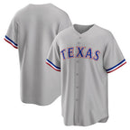 Texas Rangers Gray JEROMEN Road Replica Team Jersey
