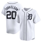 Detroit Tigers #20 Spencer Torkelson White JEROMEN Home Limited Player Jersey