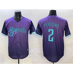 Arizona Diamondbacks #2 Geraldo Perdomo Purple JEROMEN 2025 City Connect Limited Stitched Jersey