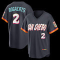 San Diego Padres #2 Xander Bogaerts Obsidian JEROMEN 2026 City Connect Stadium Jersey