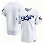 Los Angeles Dodgers White JEROMEN USA 250 Limited Stitched Jersey