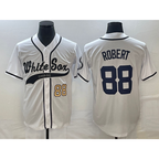 Chicago White Sox #88 Luis Robert Number White JEROMEN Cool Base Stitched Jersey