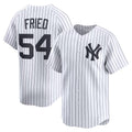 New York Yankees #54 Max Fried White JEROMEN Home Limited Player Jersey 2