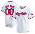 Custom Cleveland Guardians Active Player White JEROMEN Home Limited Stitched Jersey