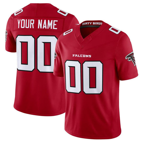 Custom A.Falcons Active Player Red JEROMEN 2026 New F.U.S.E. Vapor Untouchable Limited Stitched Jersey