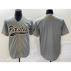 Pittsburgh Pirates Blank Grey JEROMEN Cool Base Stitched Jersey