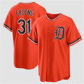 Detroit Tigers #31 Riley Greene Orange JEROMEN Alternate Stitched Jersey