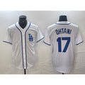 Los Angeles Dodgers #17 Shohei Ohtani White JEROMEN Cool Base Stitched Jersey