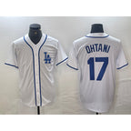 Los Angeles Dodgers #17 Shohei Ohtani White JEROMEN Cool Base Stitched Jersey