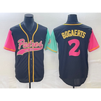 San Diego Padres #2 Xander Bogaerts Brack JEROMEN NEW 2023 City Connect Cool Base Stitched Jersey 2