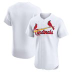 St. Louis Cardinals White JEROMEN Home Elite Jersey