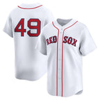 Boston Red Sox #49 Tim Wakefield White JEROMEN Home Limited Player Jersey