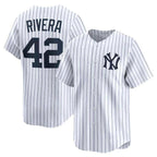 New York Yankees #42 Mariano Rivera White JEROMEN Home Limited Stitched Jersey