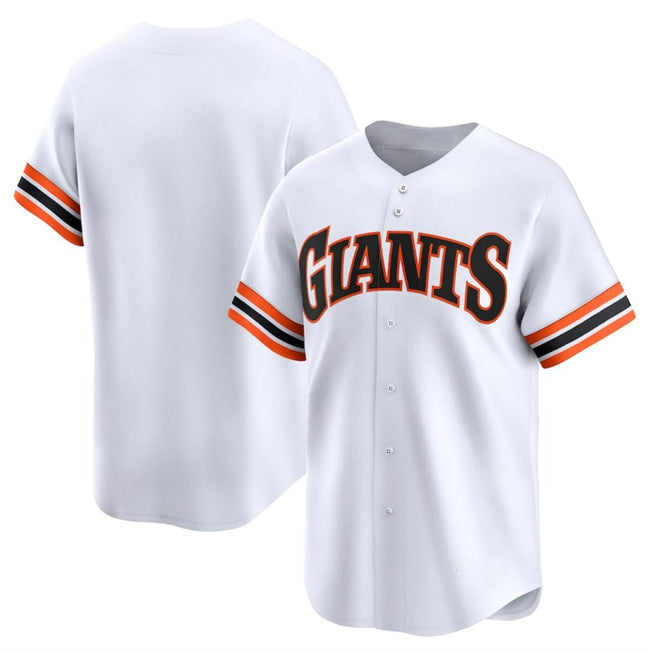 San Francisco Giants Blank White JEROMEN Cooperstown Collection Limited Stitched Jersey