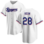 Texas Rangers #28 Jonah Heim White JEROMEN Cool Base Stitched Jersey
