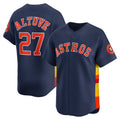 Houston Astros #27 Jose Altuve Navy JEROMEN Alternate Limited Player Jersey