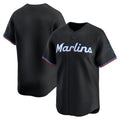 Miami Marlins Black JEROMEN Alternate Limited Jersey