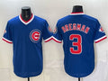 Chicago Cubs #3 Alex Bregman Royal JEROMEN 150th Anniversary Throwback Vapor Limited Stitched Jersey