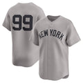 New York Yankees #99 Aaron Judge Gray JEROMEN Road Limited Player Jersey