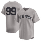 New York Yankees #99 Aaron Judge Gray JEROMEN Road Limited Player Jersey