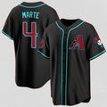 Arizona Diamondbacks #4 Ketel Marte Black JEROMEN 2024 Cool Base Stitched Jersey