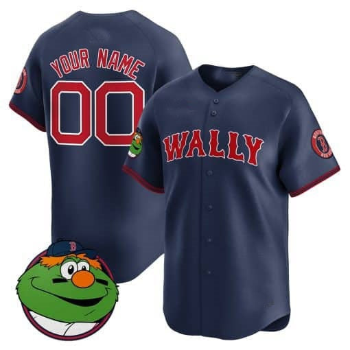 Custom Boston Red Sox Wally Vapor Premier Limited Jersey ¨C Navy JEROMEN