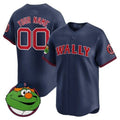 Custom Boston Red Sox Wally Vapor Premier Limited Jersey ¨C Navy JEROMEN