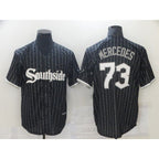 Chicago White Sox #73 Yermin Mercedes City Edition Black JEROMEN Game 2021 Jerseys