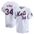New York Mets #34 Kodai Senga White JEROMEN 2024 Home Limited Stitched Jersey