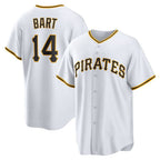 Pittsburgh Pirates #14 Joey Bart White JEROMEN Home Replica Jersey