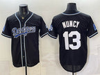 Los Angeles Dodgers #13 Max Muncy B2B Champs 2026 Black JEROMEN Out Style Vapor Limited Stitched Jersey