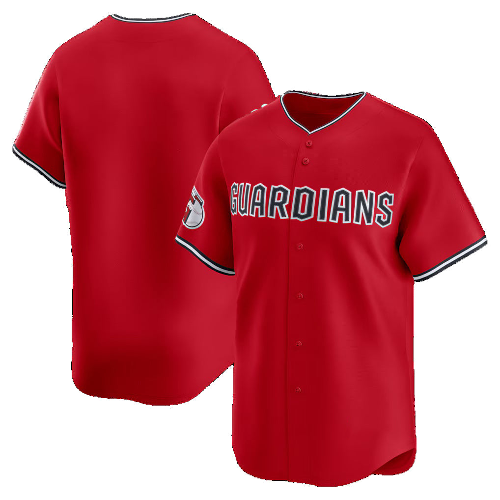 Cleveland Guardians Red JEROMEN Alternate Limited Jersey