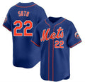 New York Mets #22 Juan Soto Royal JEROMEN 2024 Alternate Limited Stitched Jersey