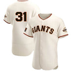 San Francisco Giants #31 LaMonte Wade Jr Cream JEROMEN 2021 Home Player Jersey