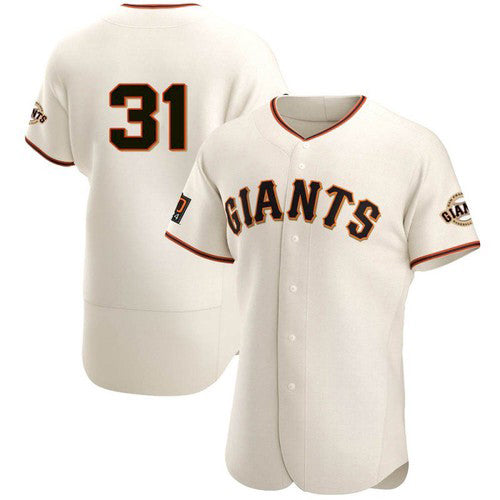 San Francisco Giants #31 LaMonte Wade Jr Cream JEROMEN 2021 Home Player Jersey