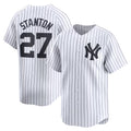 New York Yankees #27 Giancarlo Stanton White JEROMEN Home Limited Player Jersey