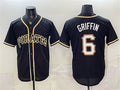Pittsburgh Pirates #6 Konnor Griffin 2026 Fashion Black JEROMEN Out Stitched Jersey