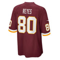 W.Football Team #80 Sammis Reyes Burgundy JEROMEN Game Jersey