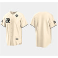 Texas Rangers Blank Cream JEROMEN 2023 World Series City Connect Stitched Jersey