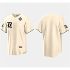 Texas Rangers Blank Cream JEROMEN 2023 World Series City Connect Stitched Jersey