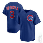 Chicago Cubs #3 Alex Bregman Royal JEROMEN Limited Stitched Jersey