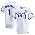 Kansas City Royals #1 MJ Melendez White JEROMEN 2024 Home Limited Stitched Jersey